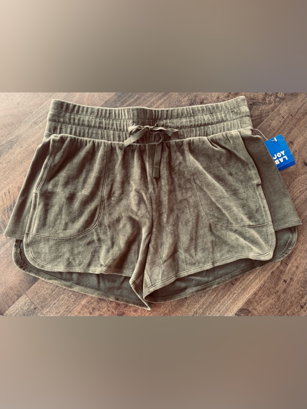 JoyLab Olive Green Athletic Drawstring Shorts